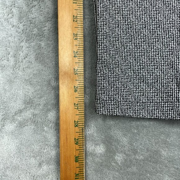 Calvin Klein Womens Size 8 Black & White Slim Fit Pants a0258 - Picture 4 of 9